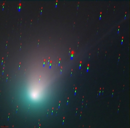 The green comet. Image: Wikimedia Commons